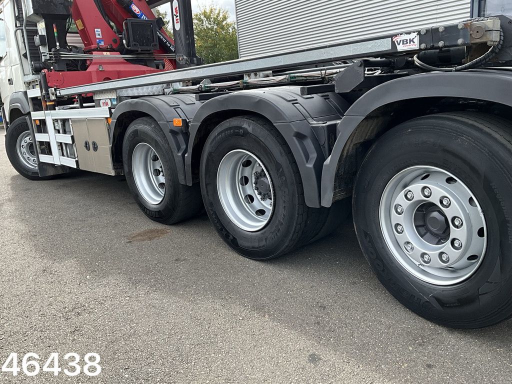 Volvo FMX 460 8x4 Euro 6 HMF 19 Tonmeter Z-kraan