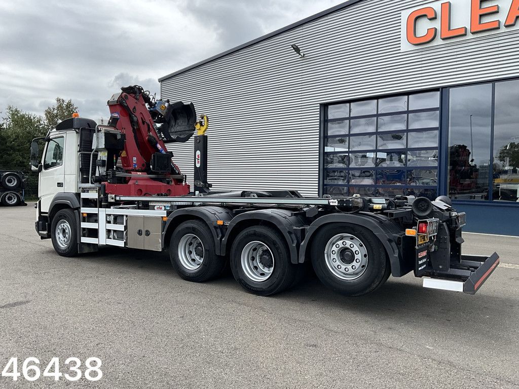 Volvo FMX 460 8x4 Euro 6 HMF 19 Tonmeter Z-kraan