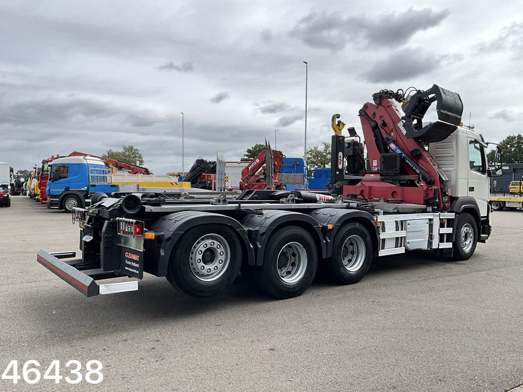 Volvo FMX 460 8x4 Euro 6 HMF 19 Tonmeter Z-kraan