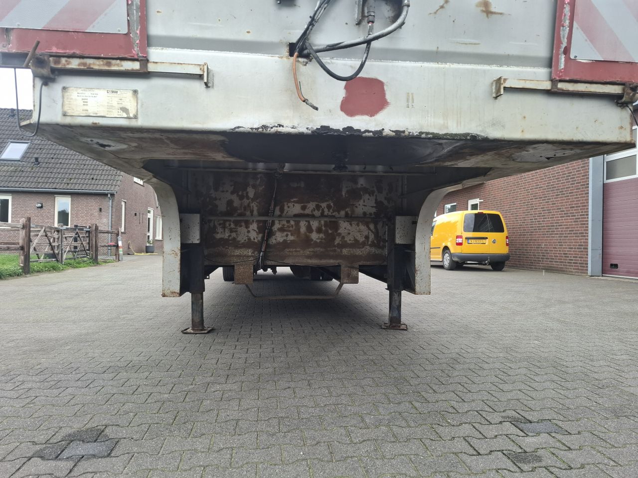 Gheysen en verpoort semi dieplader