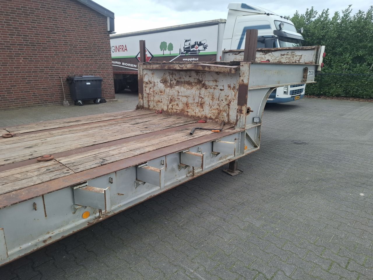 Gheysen en verpoort semi dieplader