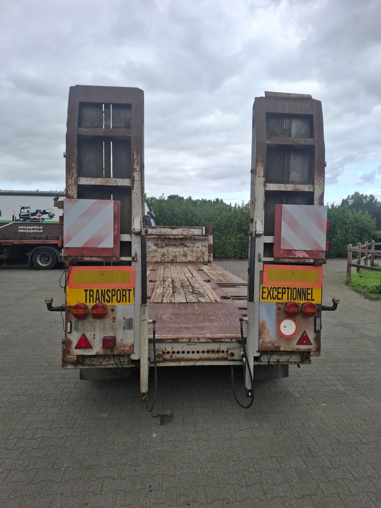 Gheysen en verpoort semi dieplader
