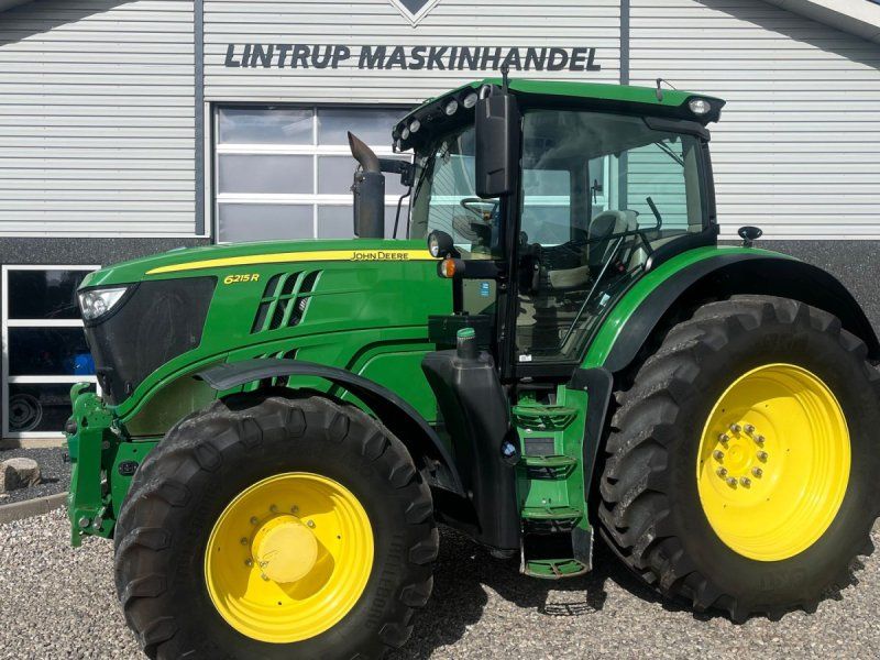 John Deere 6215R AP med frontlift