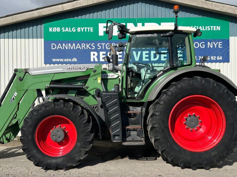 Fendt 720 Vario S4 Profi Med Ålø Q78 Frontlæsser + luftanlæg