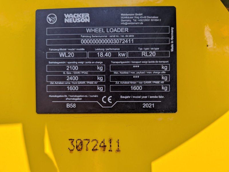 Wacker Neuson WL 20