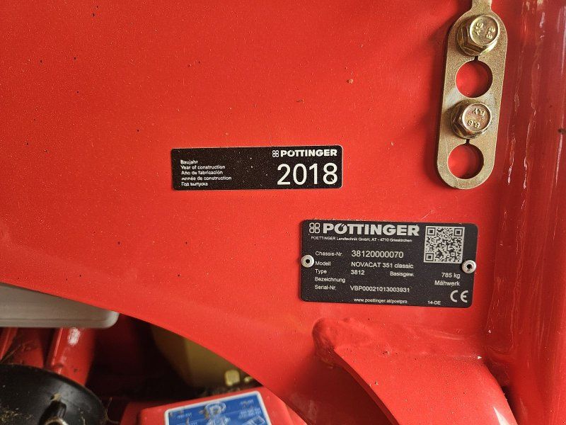 Pöttinger Novacat 351 Classic