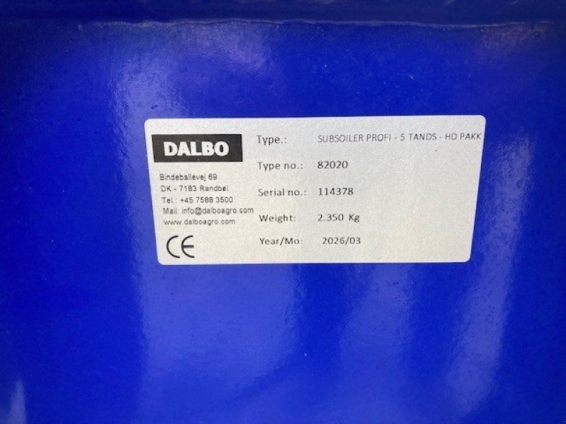 Dalbo SUBSOILER PROFI (KON