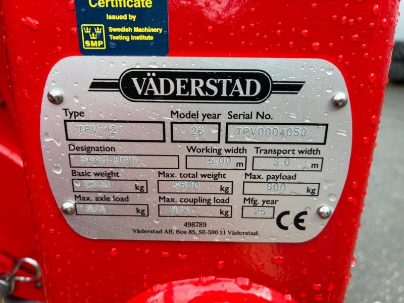 Väderstad Tempo 12