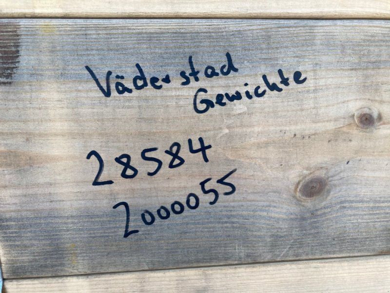 Väderstad 6x Gewichte mit Halter und Schrauben