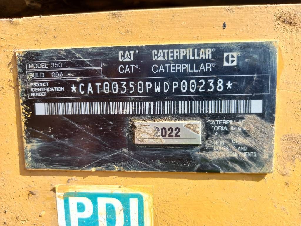 CAT 350 (EXW - Abu Dhabi)