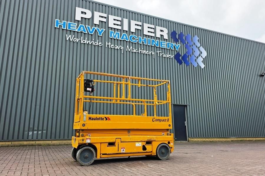 Haulotte Compact 8 Electric, 8.2m Working Height, 350kg Cap