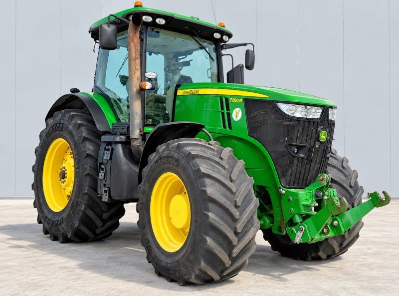 John Deere 7280R, landwirtschaftlicher Traktor mit Allradantrieb