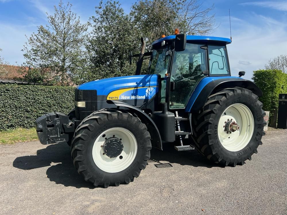 2003 New Holland TM175 four-wheel-drive tractor