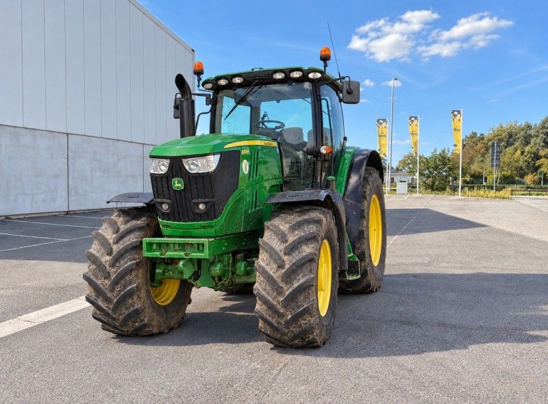 2016 John Deere 6215R Four-Wheel-Drive Tractor