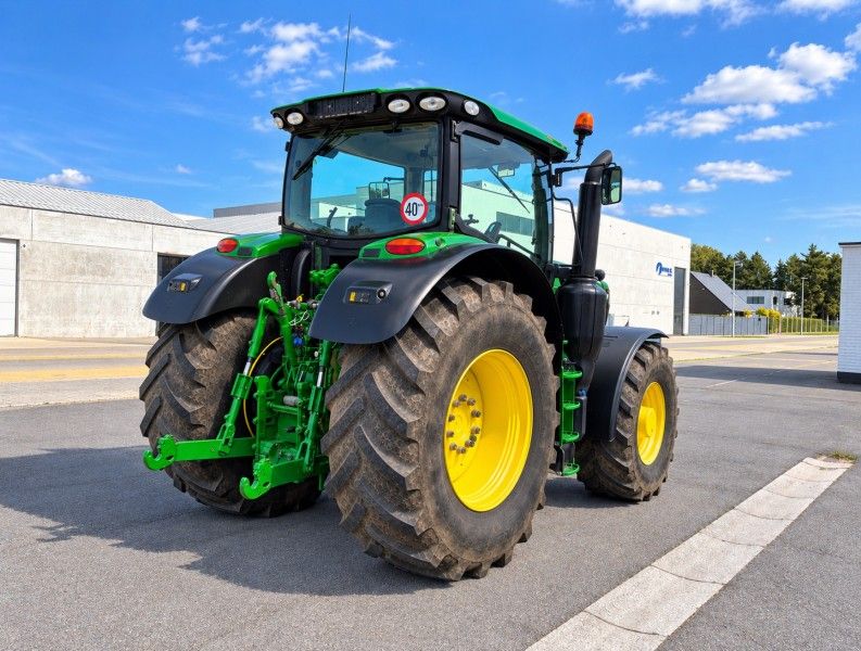 2016 John Deere 6215R Four-Wheel-Drive Tractor