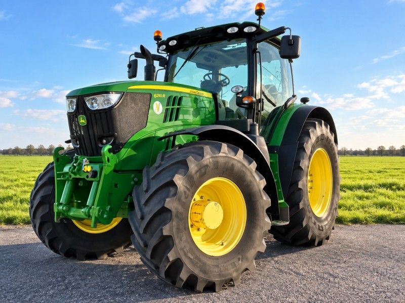 2013 John Deere 6210R Allrad-Ackerschlepper