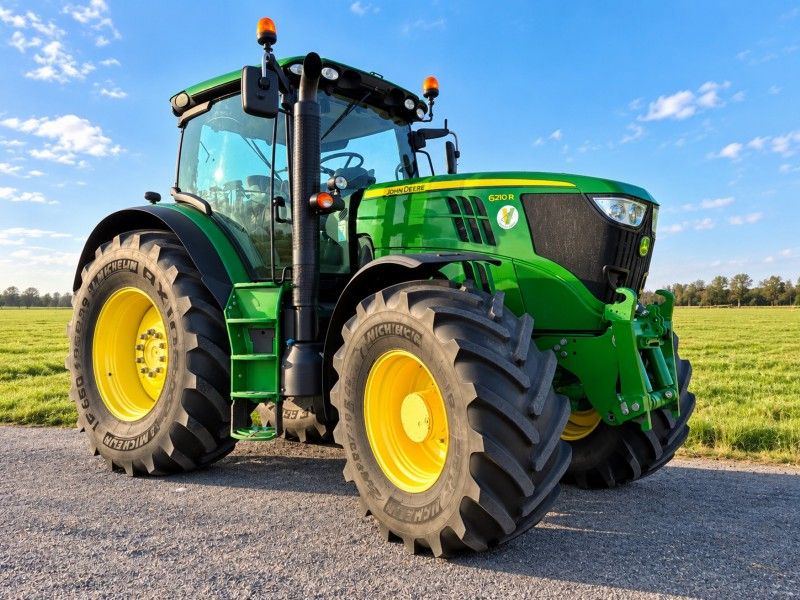 2013 John Deere 6210R Allrad-Ackerschlepper