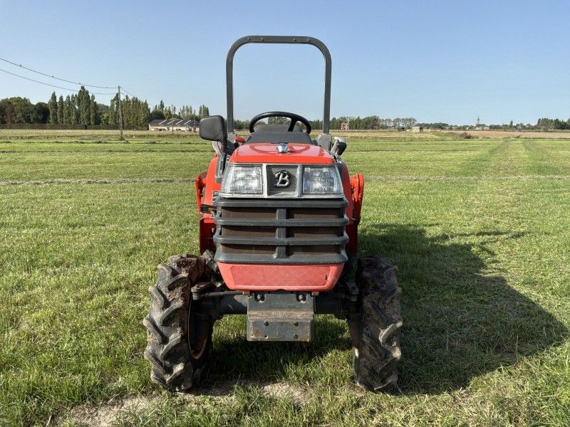 1992 Kubota Granbia GB18(F) four-wheel-drive mini-tractor with rotary tiller