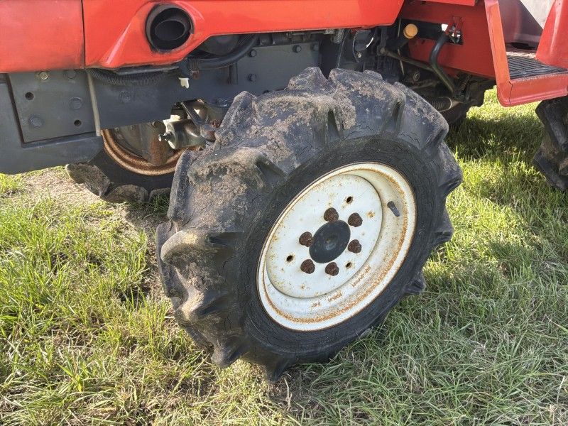 1992 Kubota Granbia GB18(F) four-wheel-drive mini-tractor with rotary tiller