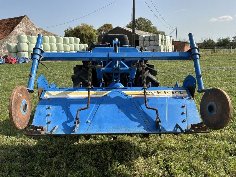 Iseki Landhope TU165F four-wheel-drive mini tractor with rotary tiller