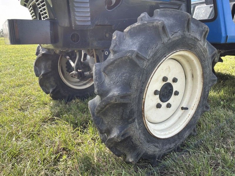 Iseki Landhope TU165F four-wheel-drive mini tractor with rotary tiller