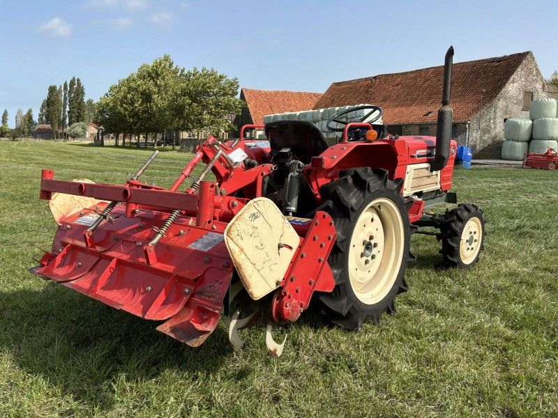 Yanmar YM1802D four-wheel-drive mini tractor with tiller