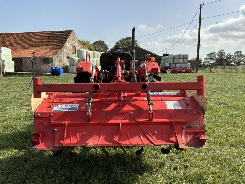 Yanmar YM1802D four-wheel-drive mini tractor with tiller