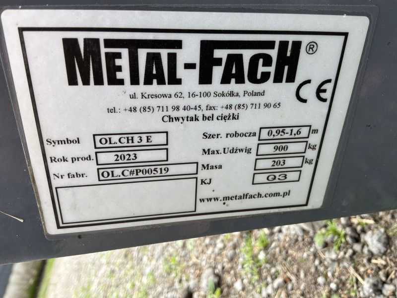 2023 Metal-Fach OLCH 3 E Bale Clamp