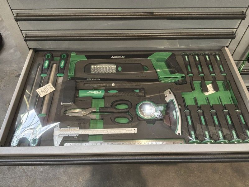 Jungwille JW48XXL Black Edition 272-Piece Tool Cart (Unused)