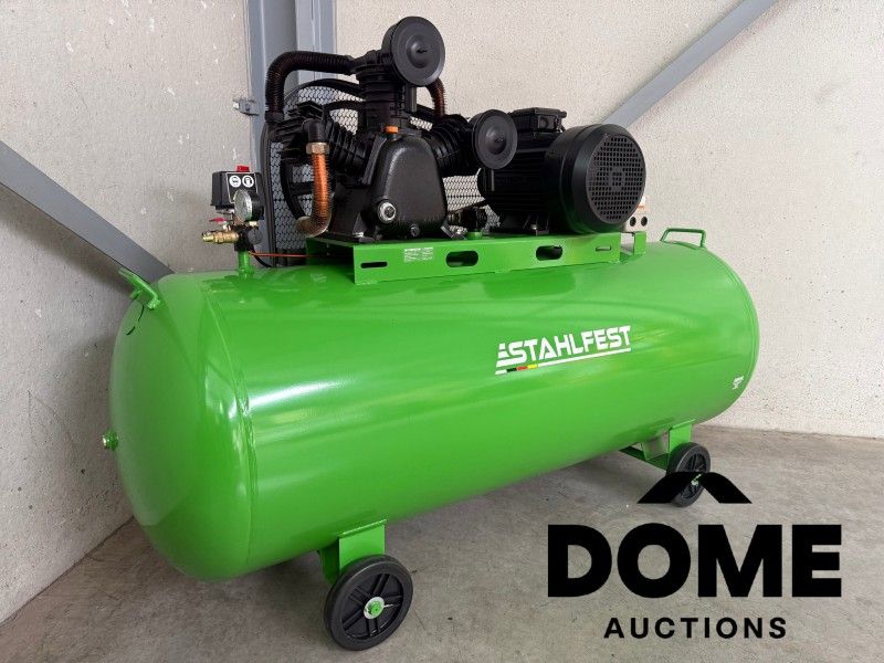 Stahlfest 500 liter 3-cilinder zuigercompressor