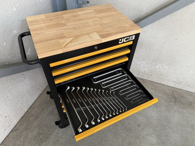 JCB 27” Profi-Werkzeugwagen mit Komplettausstattung