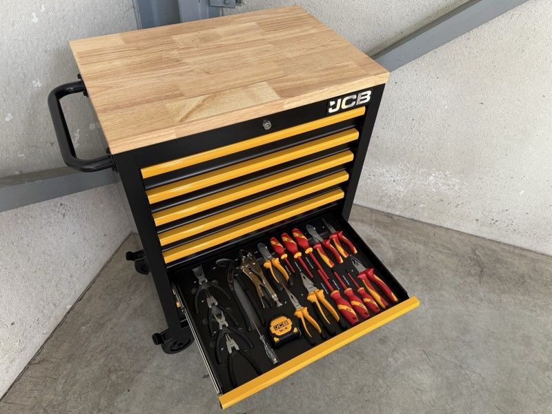 JCB 27” Profi-Werkzeugwagen mit Komplettausstattung