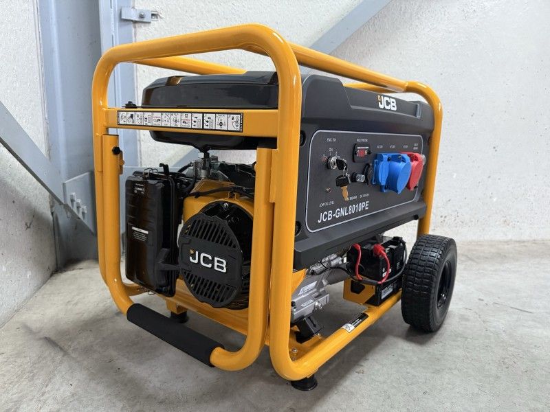 JCB 7500 watt benzine stroomgenerator