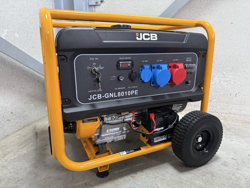 JCB 7500 watt benzine stroomgenerator