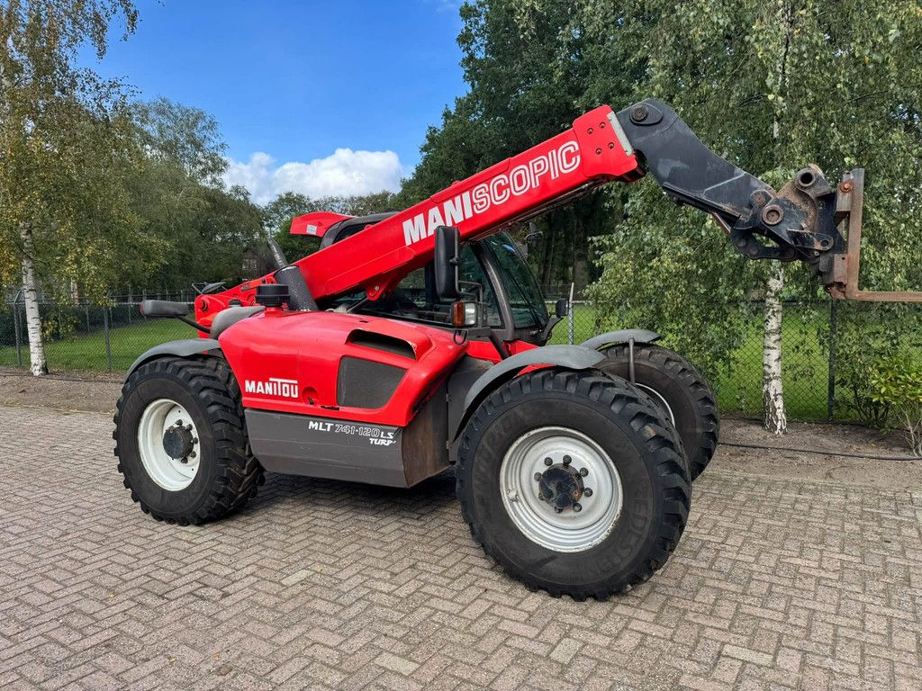 Manitou MLT 741 741-120 LS Verreiker + kenteken