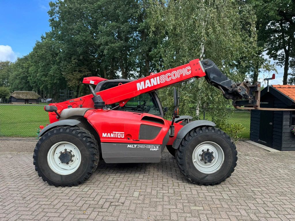 Manitou MLT 741 741-120 LS Verreiker + kenteken