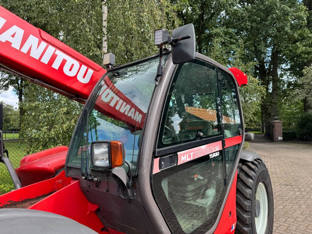 Manitou MLT 741 741-120 LS Verreiker + kenteken