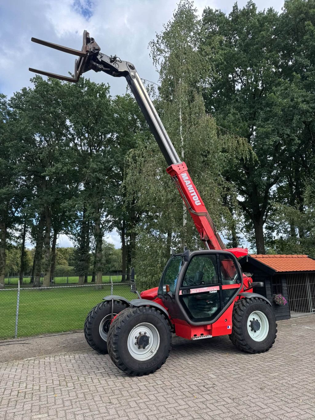 Manitou MLT 741 741-120 LS Verreiker + kenteken
