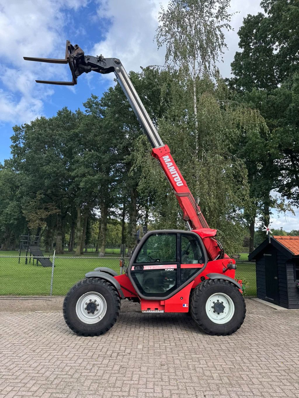 Manitou MLT 741 741-120 LS Verreiker + kenteken