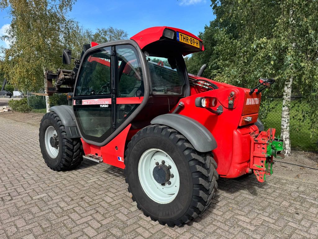 Manitou MLT 741 741-120 LS Verreiker + kenteken