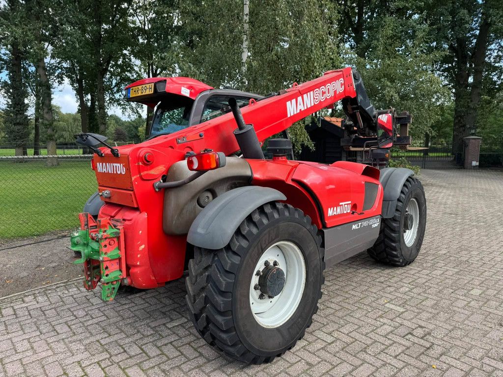 Manitou MLT 741 741-120 LS Verreiker + kenteken
