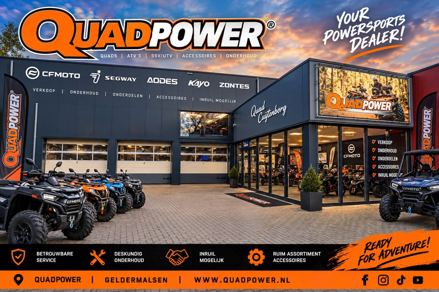 Quadpower | Quad, ATV & UTV Specialist | Reparatie & Onderhoud