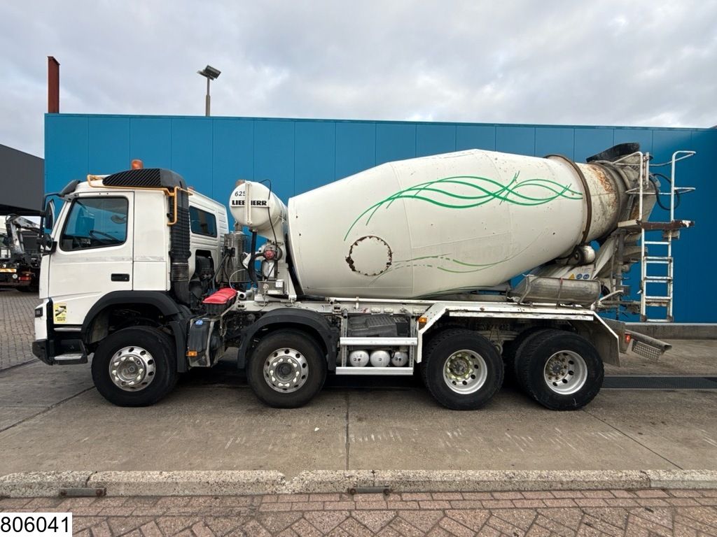 Volvo FMX 410 8x4, EURO 6, Liebherr 9m3,