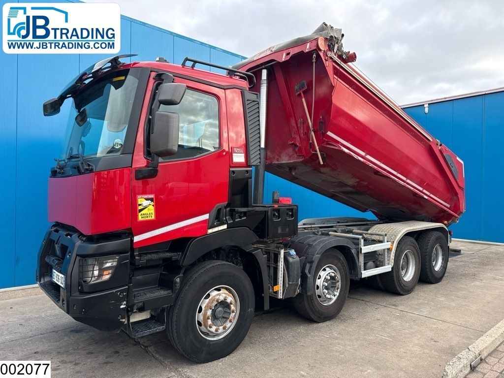 Renault C 440 8x4, EURO 6, Reduction, Steel