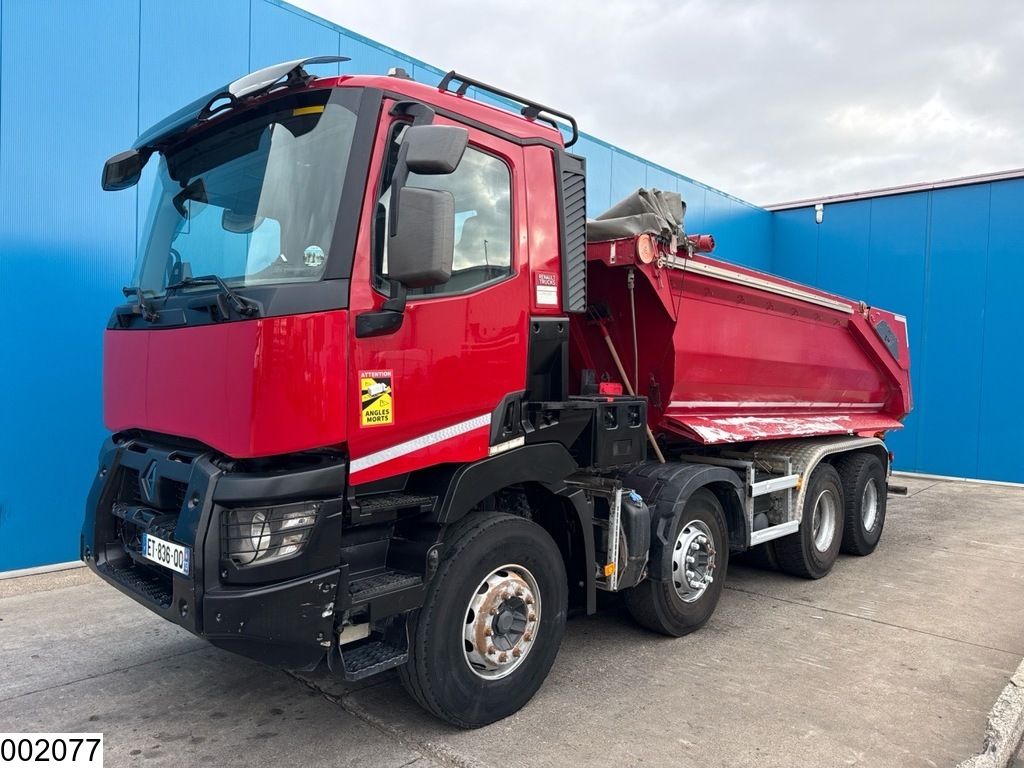 Renault C 440 8x4, EURO 6, Reduction, Steel