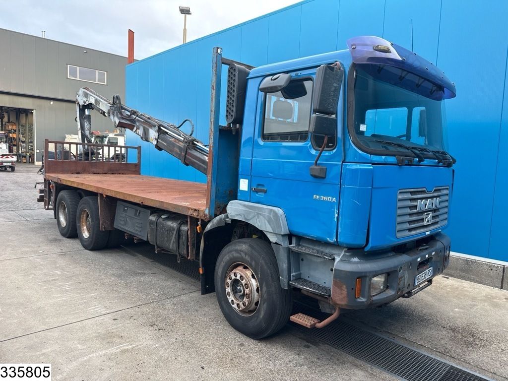 MAN TGA 26 350 6x4, Manual, Steel, Hiab