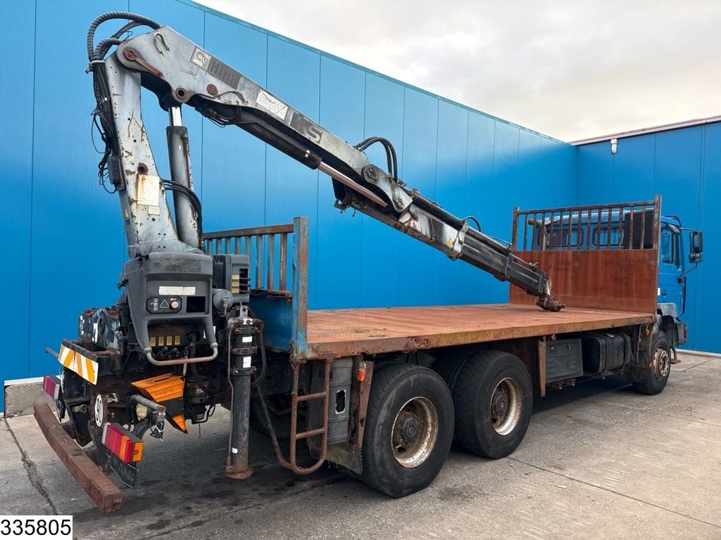 MAN TGA 26 350 6x4, Manual, Steel, Hiab