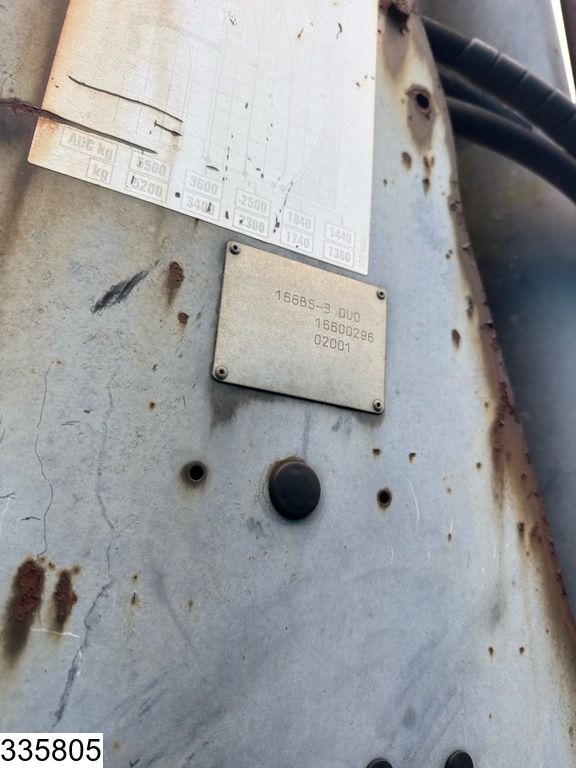 MAN TGA 26 350 6x4, Manual, Steel, Hiab