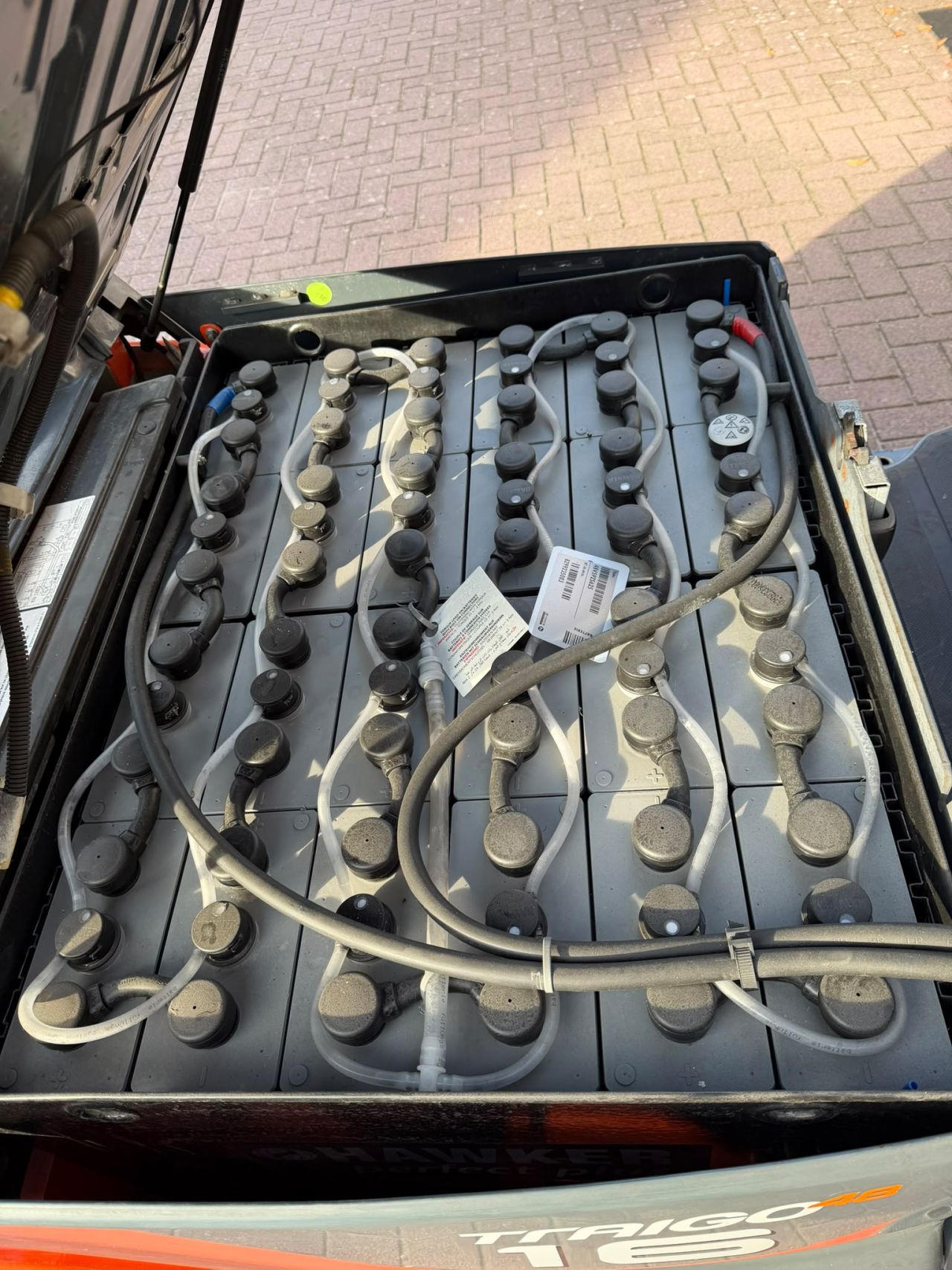 Toyota 8FBE16T triplo accu 2024 elektrische heftruck