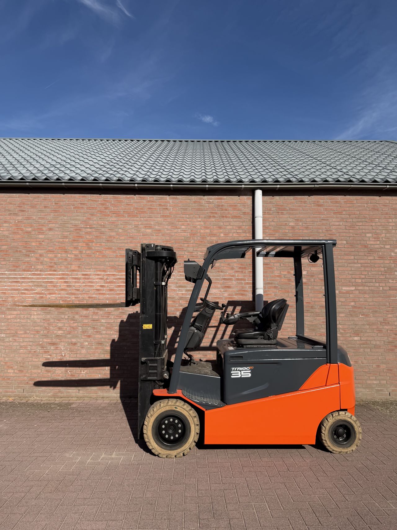 Toyota 8FBMT35 3500kg triplo elektrische heftruck